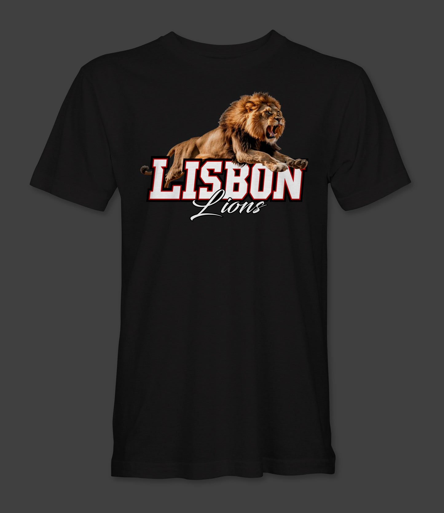 Black Lisbon Lions Tee