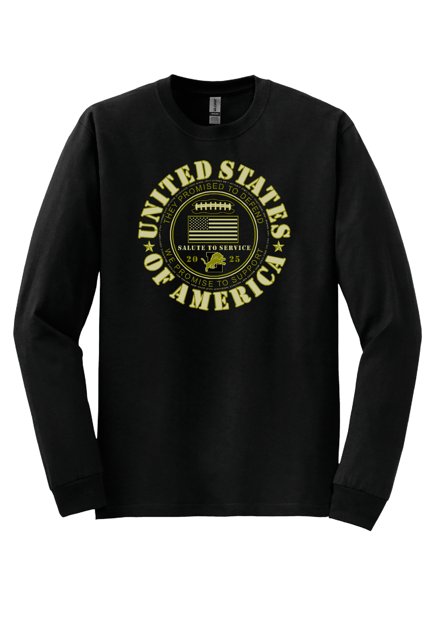 Gildan Longsleeve Lisbon Salute to Service