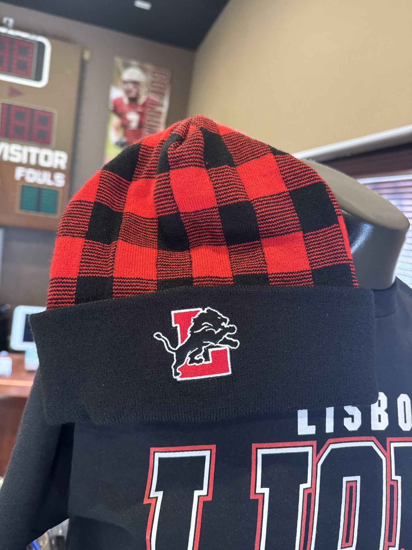 Lisbon Flannel Stocking Cap