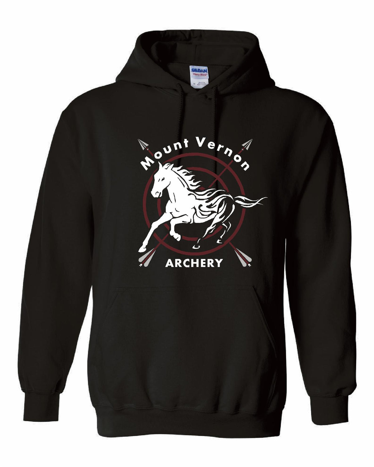 Black Gildan Hoodie