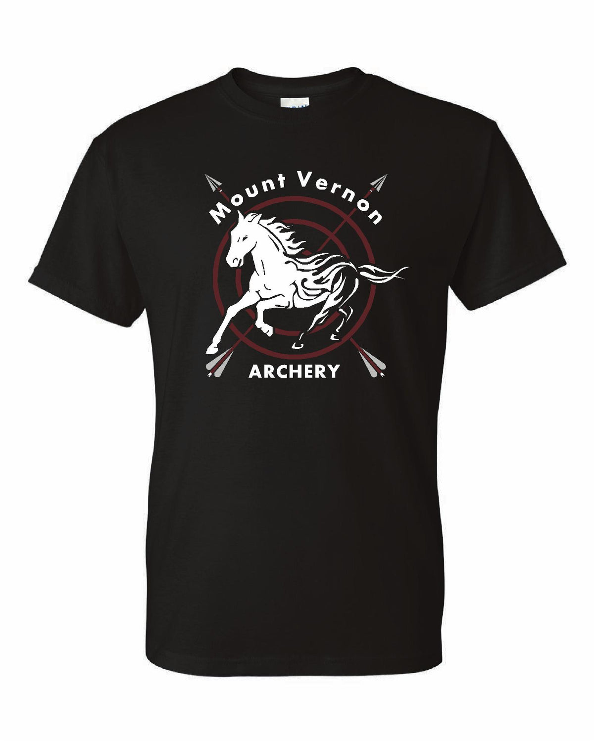 Black Softstyle Tee Archery