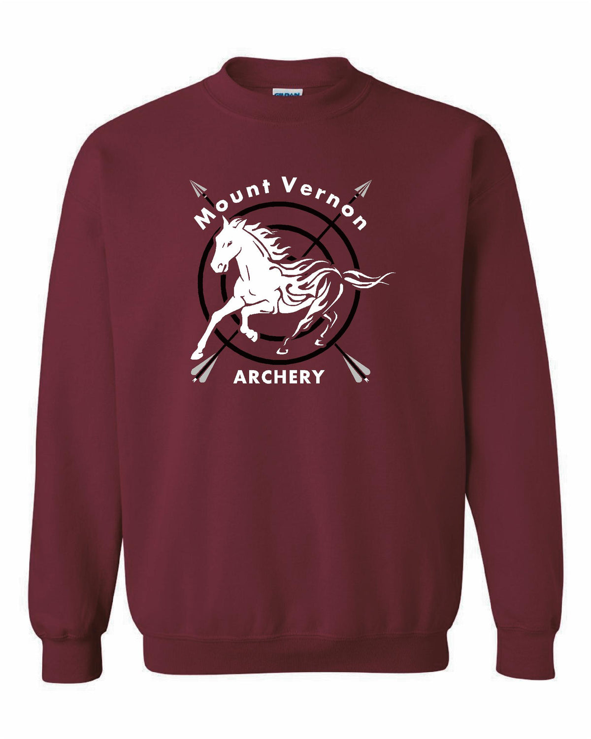 Maroon Crewneck Sweatshirt