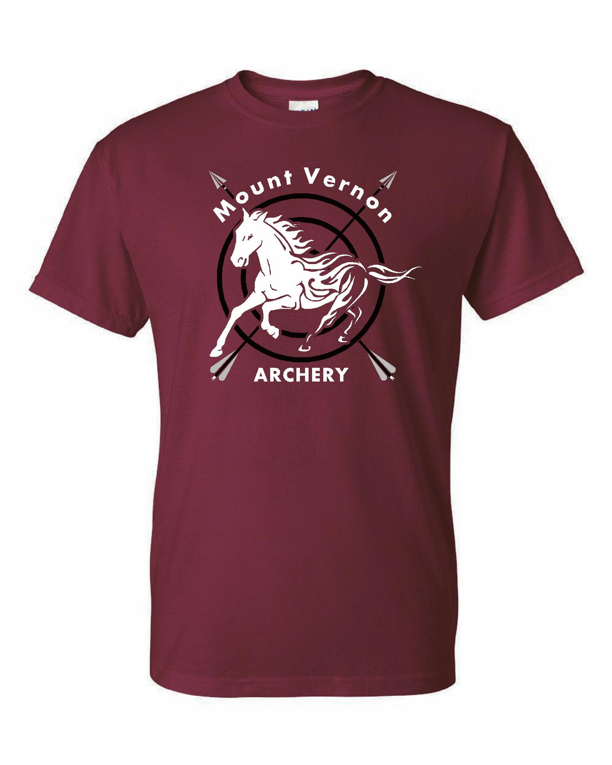 Solid Maroon Tee