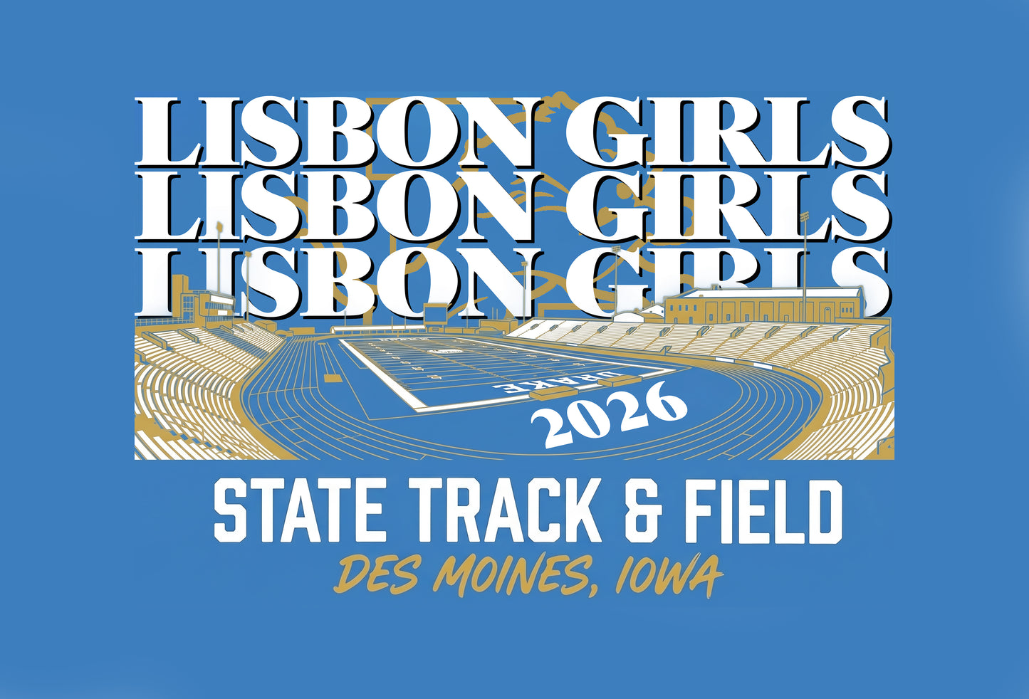 2026 Girls Track Decal