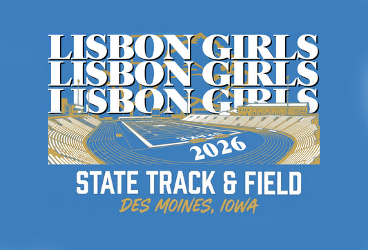 2026 Girls Track Decal