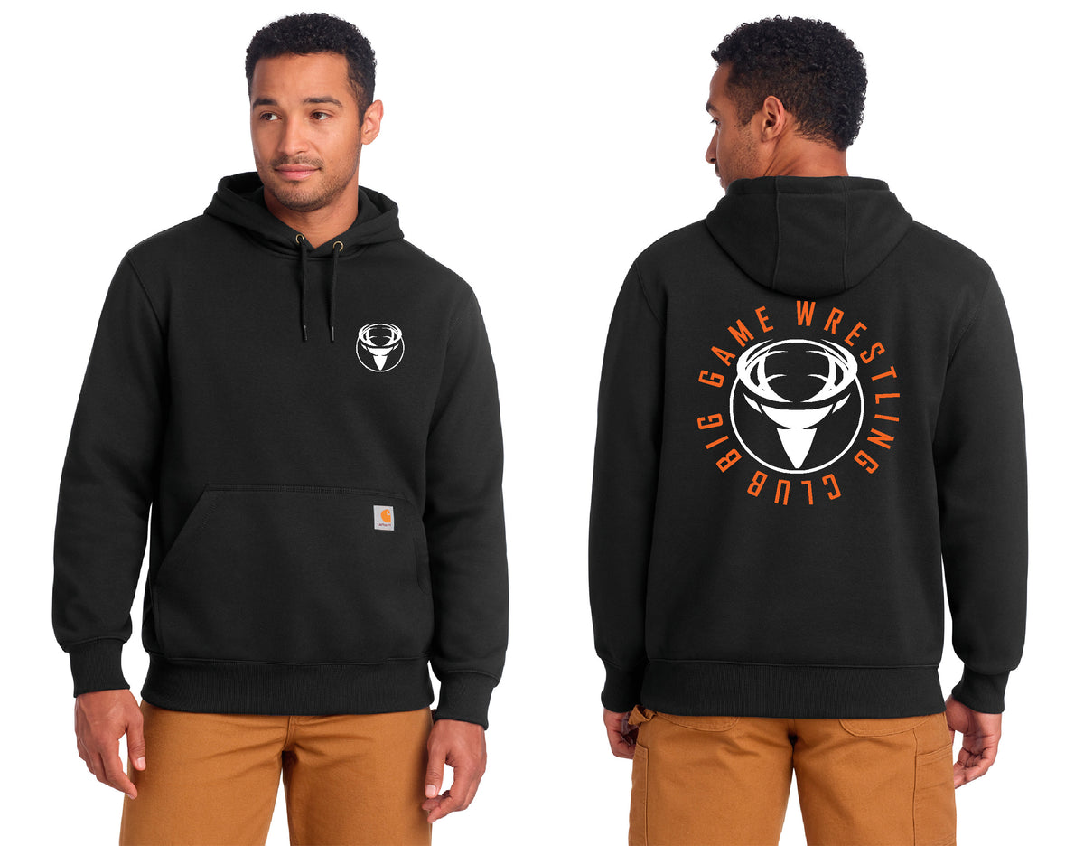 CT100615 Big Game Carhartt Hoodie Large Back