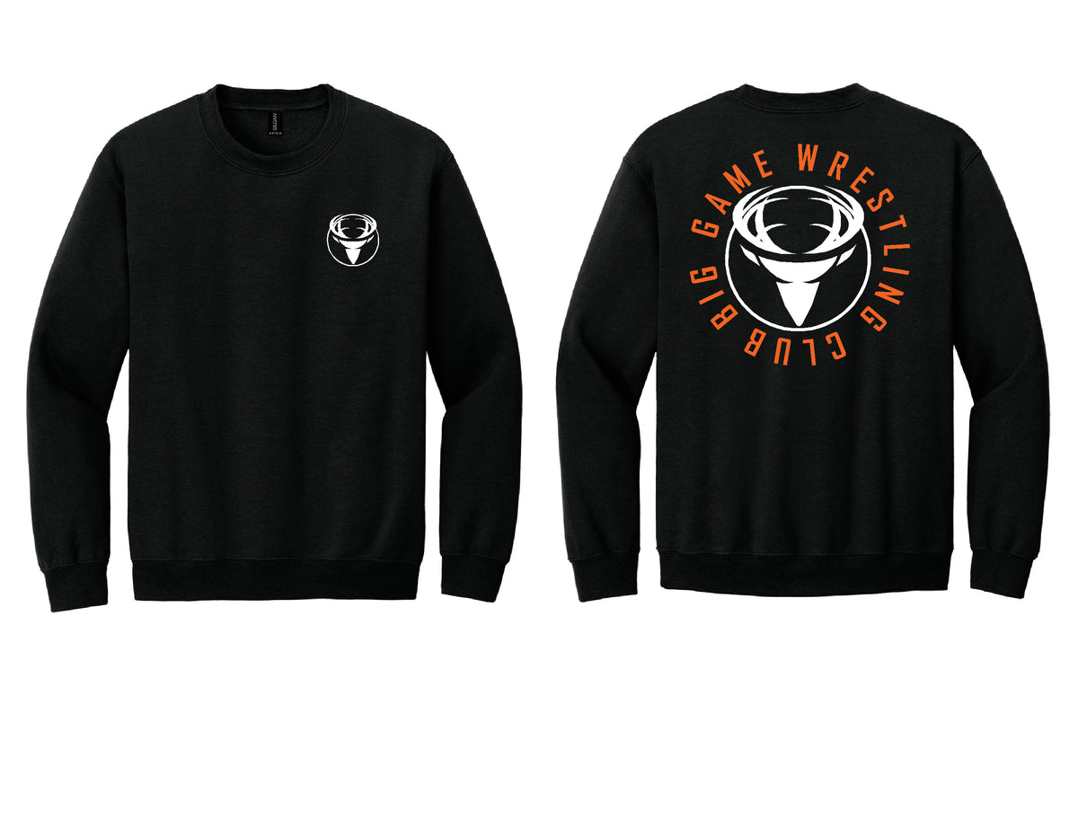 18000 Gildan Big Game Crewneck Sweatshirt Large Back