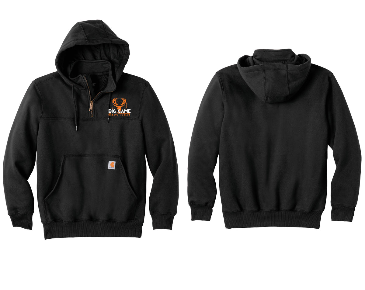 Black Big Game Rain Defender Carhartt Hoodie