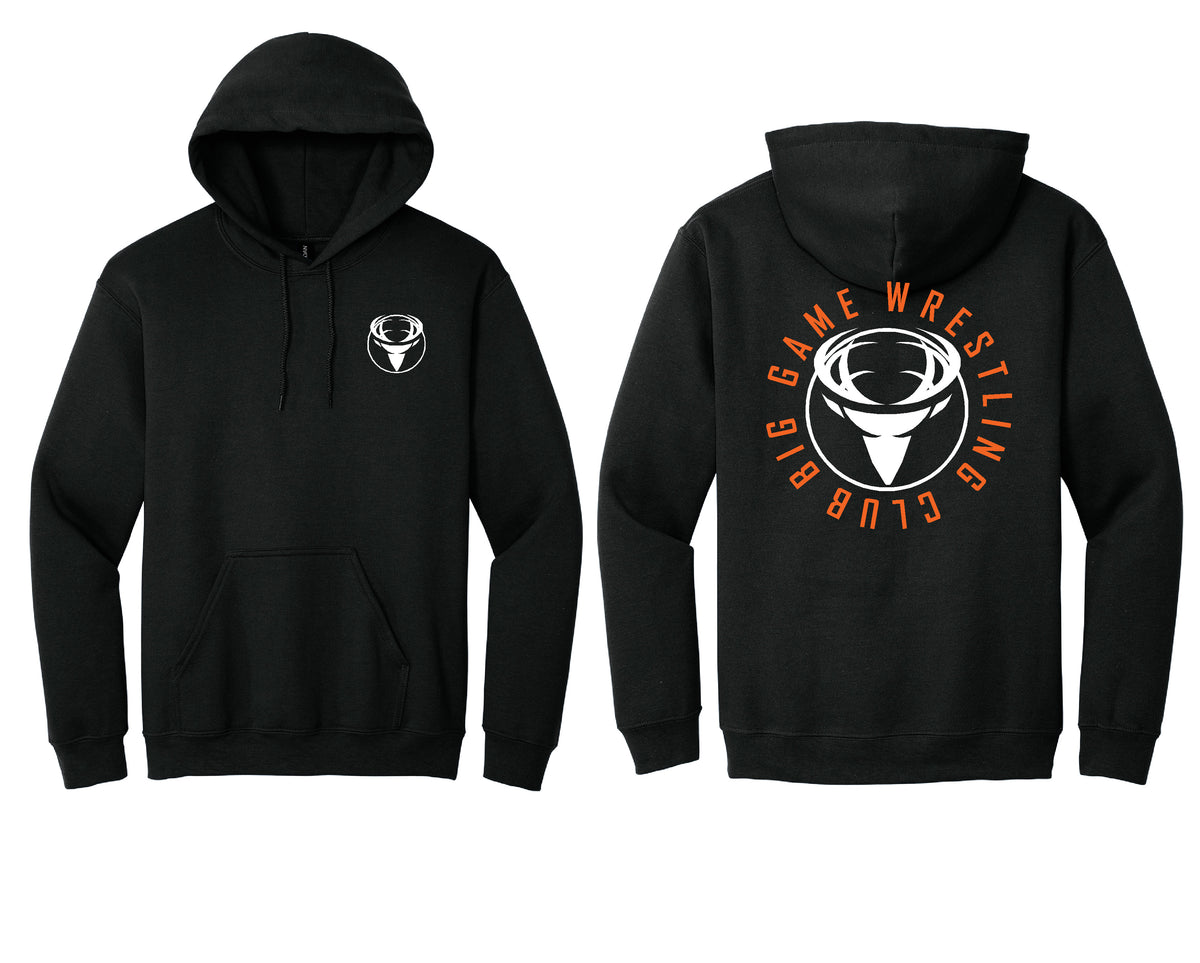 18500 Gildan Big Game Hoodie Large Back