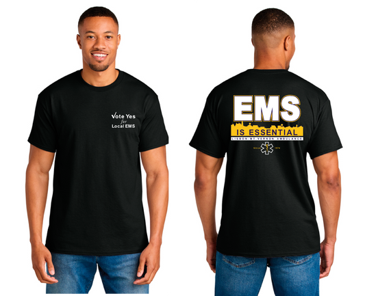 Black EMS Tee