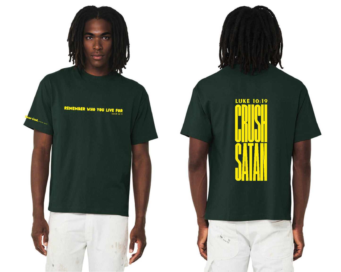 Green Crush Satan "Boxy Tee"
