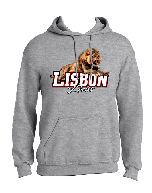 Grey Lisbon Lions Hoodie