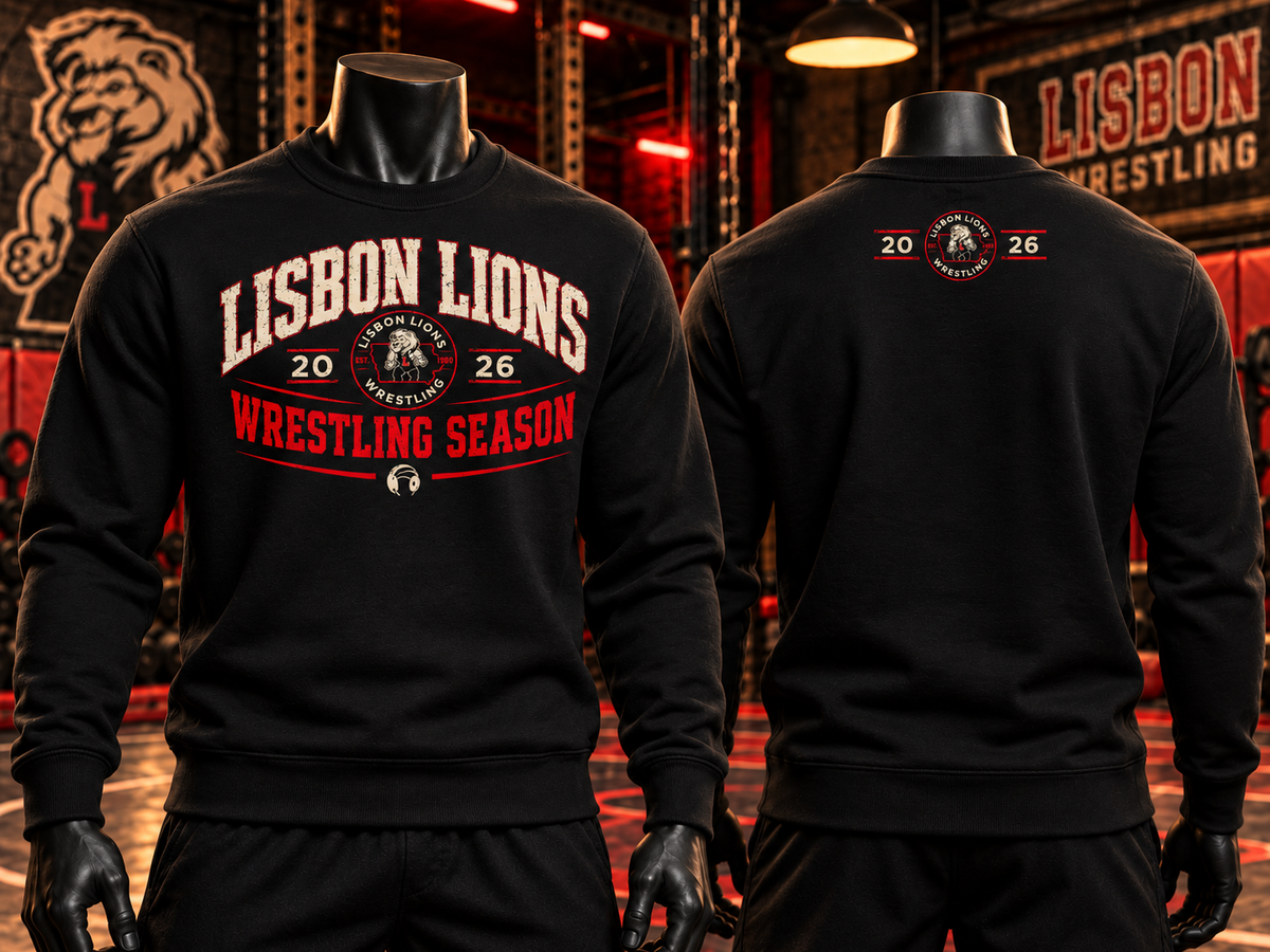 Lisbon Wrestling Gildan CREWNECK 2026