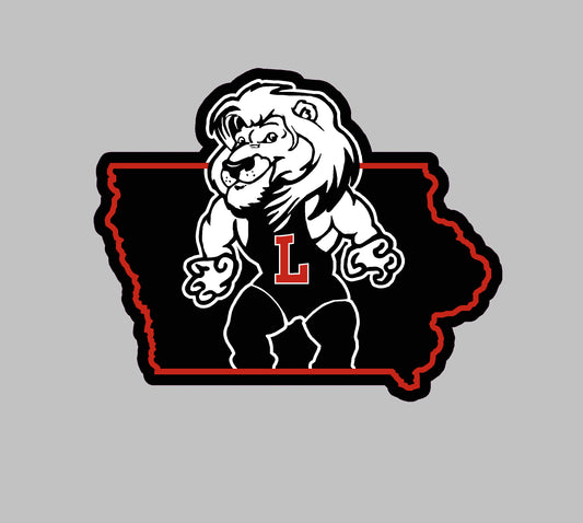 Lisbon Wrestling Decal