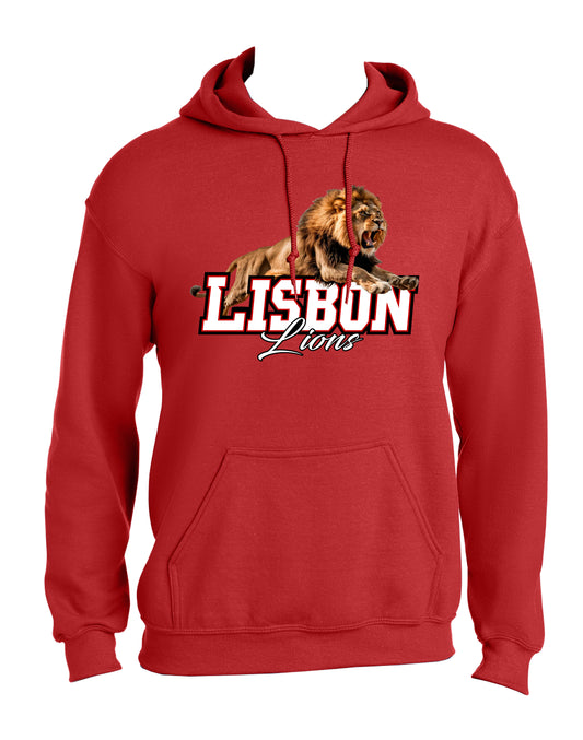 Red Lisbon Lions Hoodie