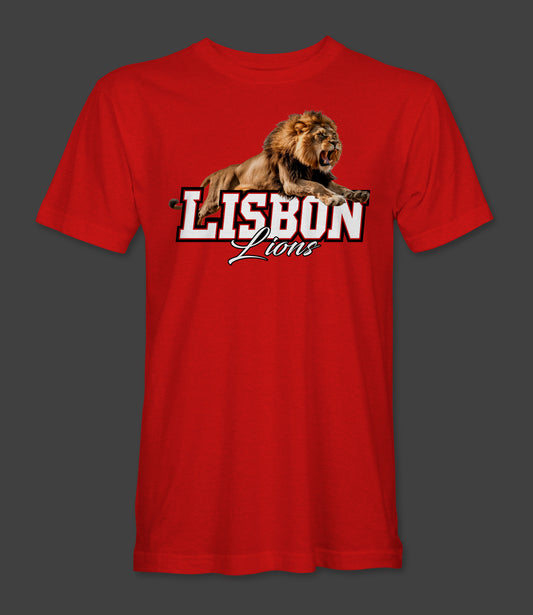 Red Lisbon Lions Tee