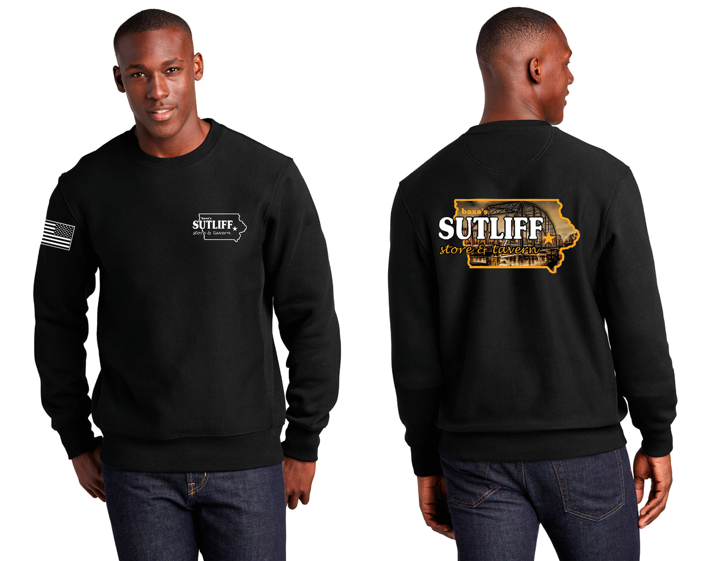 Sutliff Bridge Heavy Duty Crew Sweatshirt