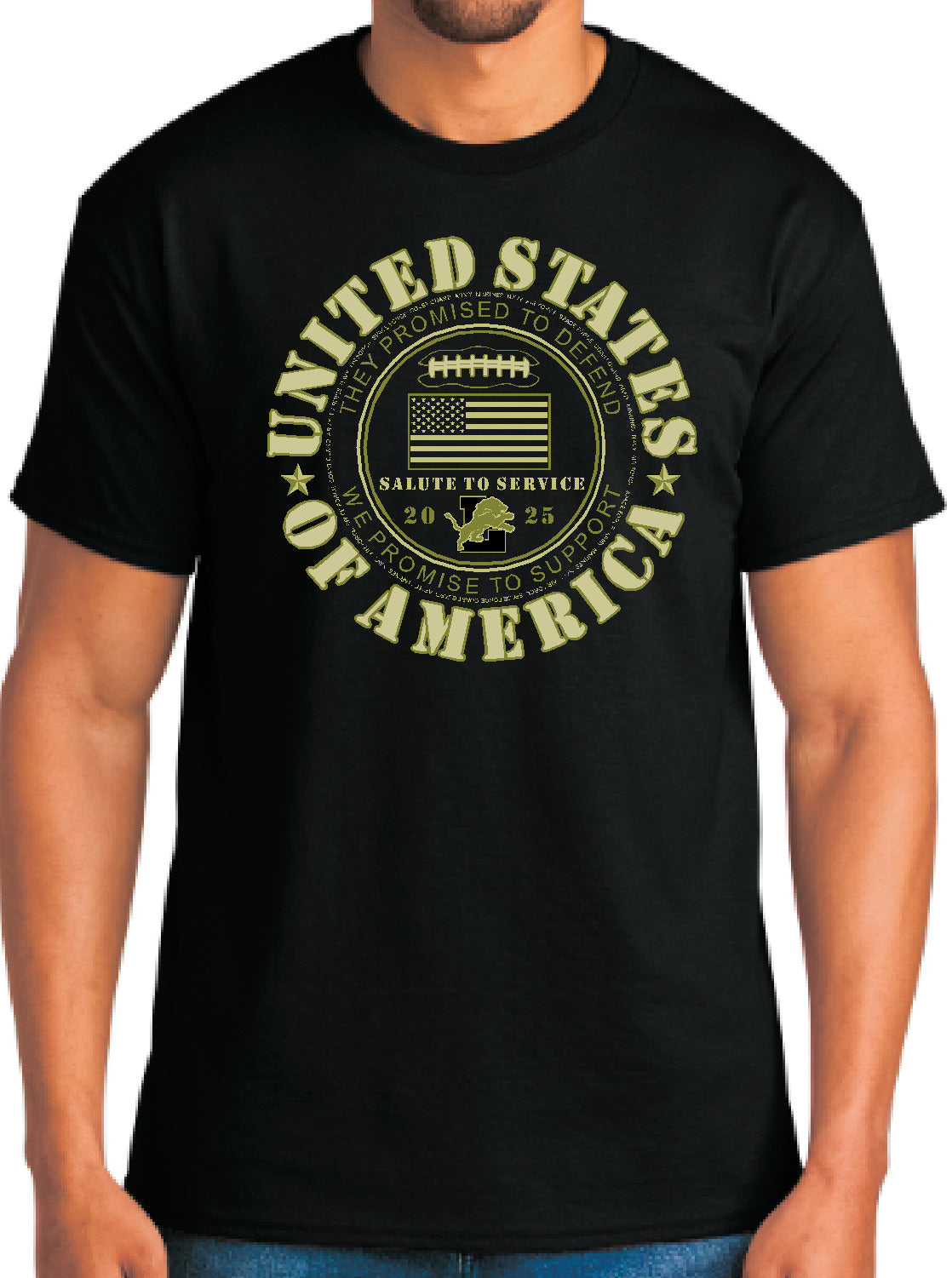 Gildan Tee Lisbon Salute to Service