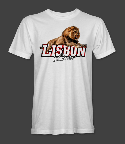 White Lisbon Lions Tee