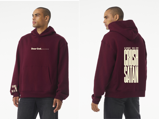 Maroon Crush Satan Hoodie