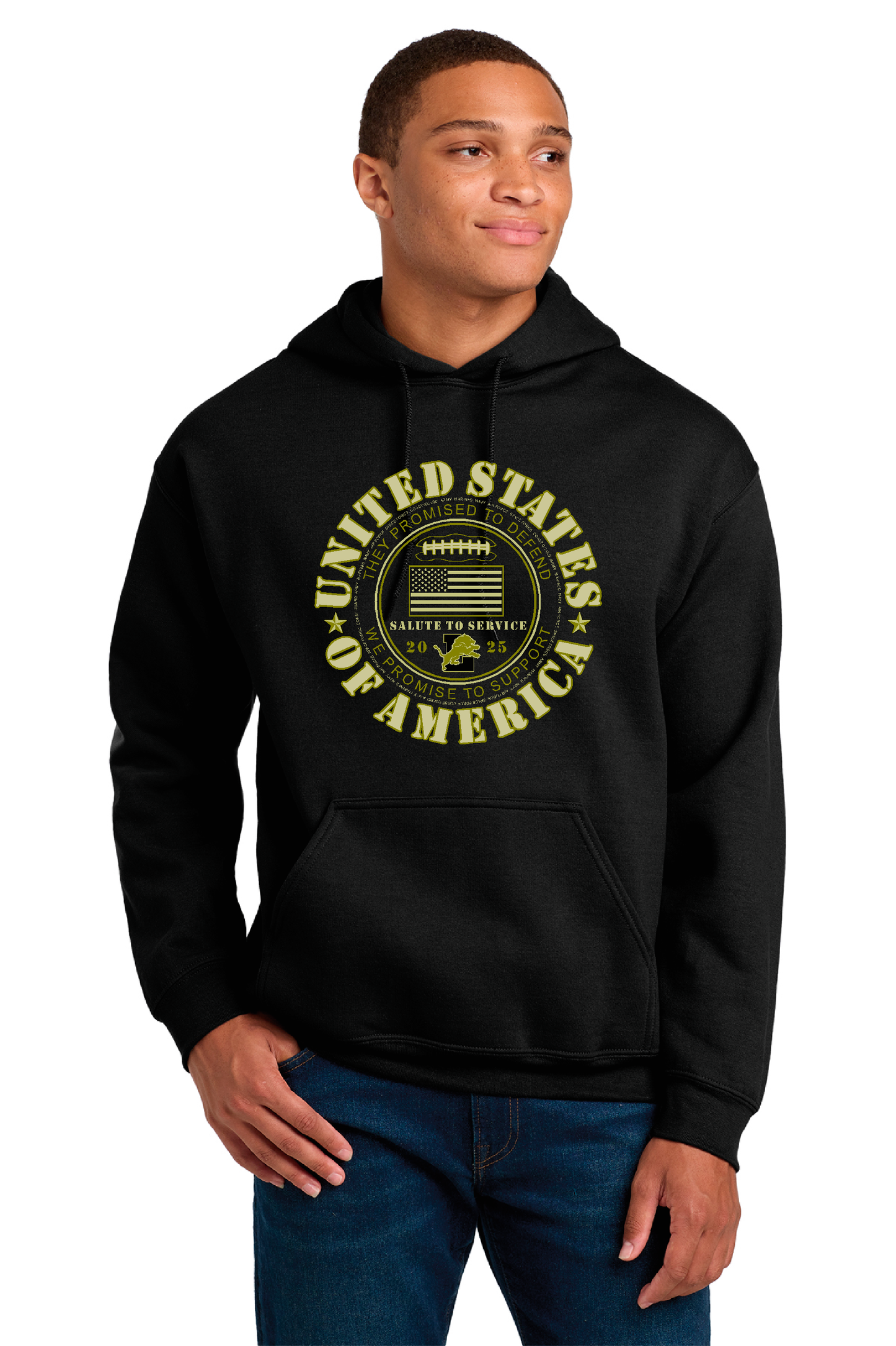 Gildan Hoodie Lisbon Salute to Service