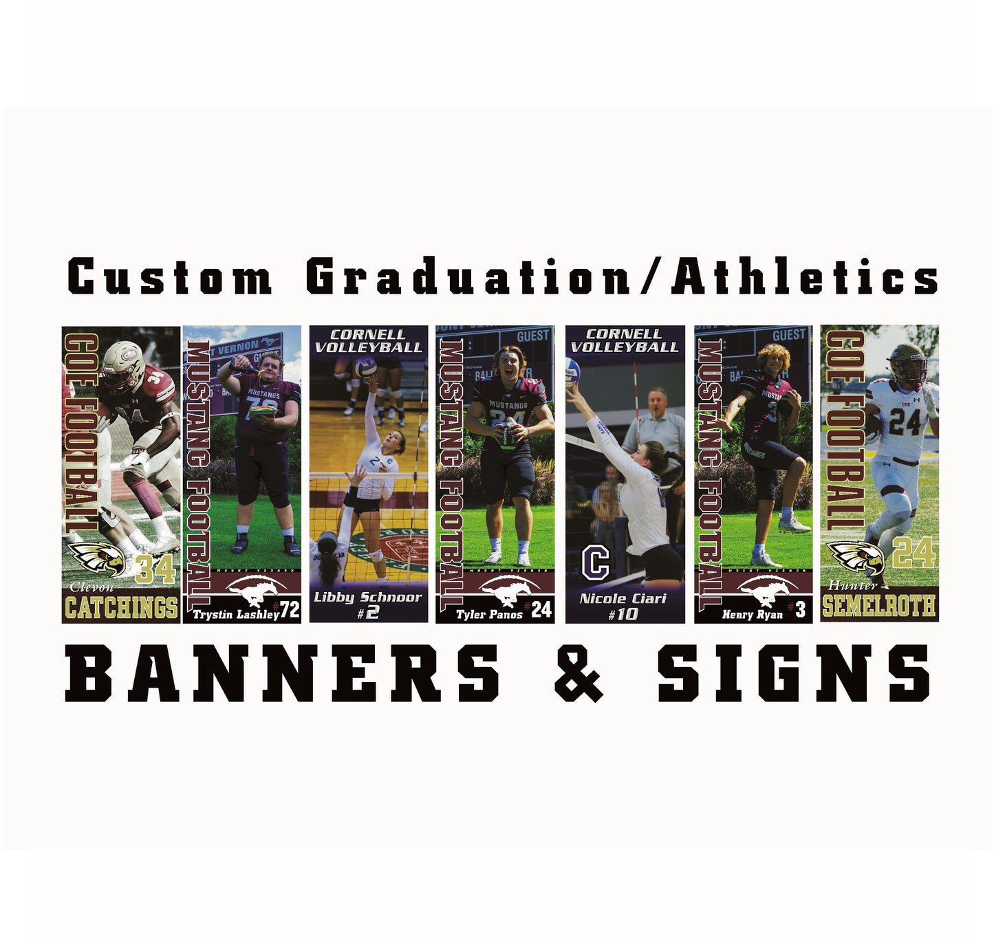 Player Banners and Signs